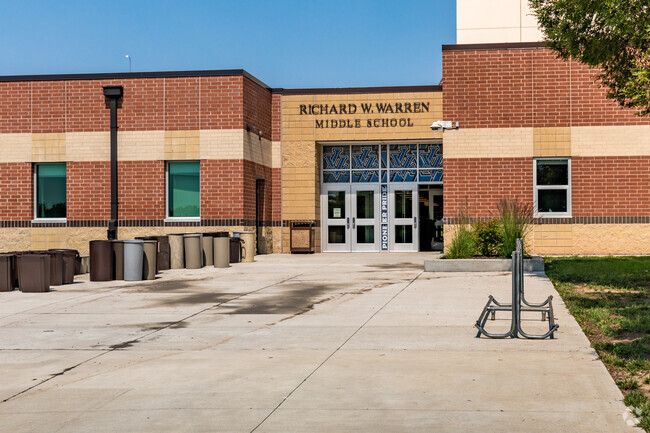 Richard Warren Middle School is located off New Lawrence Road.