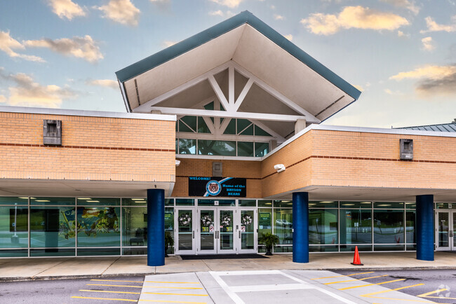 Bryson Elementary School has a modern campus.