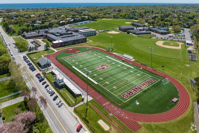 Southampton High School has newly renovated athletic fields.