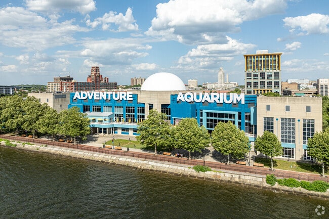 Adventure Aquarium is a well-know attraction along Camden's Central Waterfront.