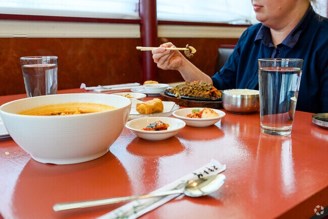 Nansam Korean Restaurant serves Korean favorites and BBQ in the Westnedge Hill neighborhood.