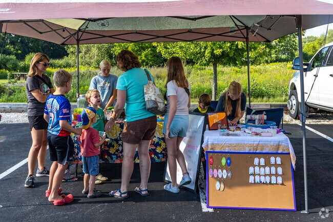 The whole family can have a great time at the Dousman Farmer's Market near Wales.
