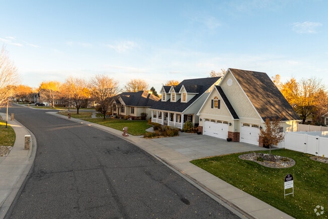 Walkable suburban streets are a staple of North Central Billings.