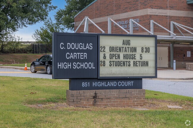 Carter High School is located on Highland Court in Winston-Salem.