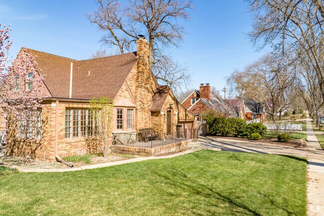 Tudor home in Elmwood Park.