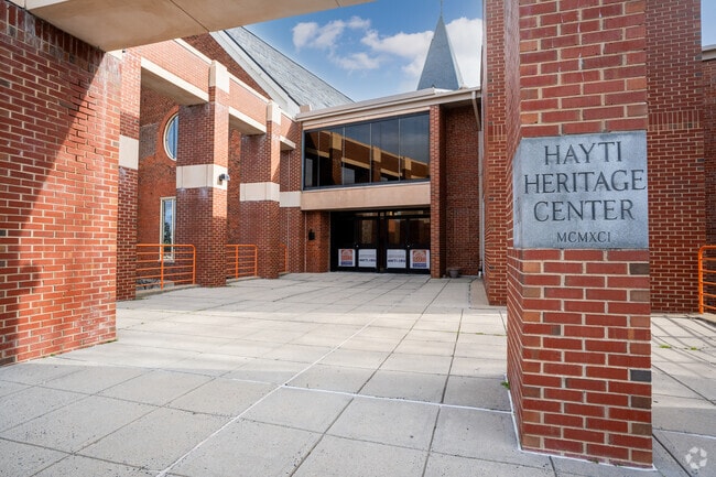 The Hayti Heritage Cultural Center is a cultural and arts education facility located in Durham.