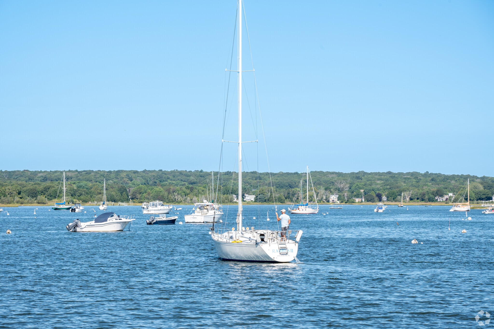 Seek shelter in Apponagansett bay located in Cow Yard Nonquitt.