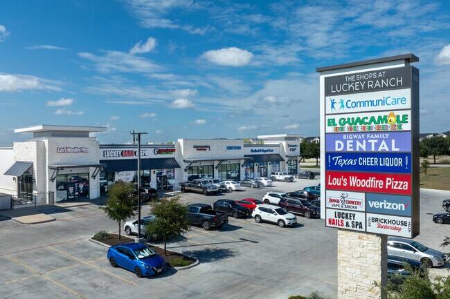 The Shops at Luckey Ranch in Southwest San Antonio offer a variety of retail and dining options.