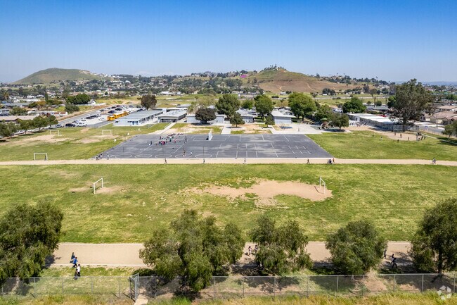 Students can take advantage of numerous sports opportunities at Pedley Elementary School.