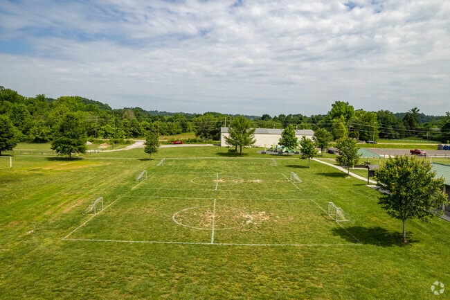 Children of all ages can enjoy playing soccer at AYSO 1390 Fields in Asbury-Forks of the River.