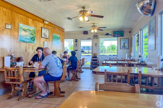 Check out the fried shrimp po'boy at Ceanna's Cajun Cookin' in Dulac.