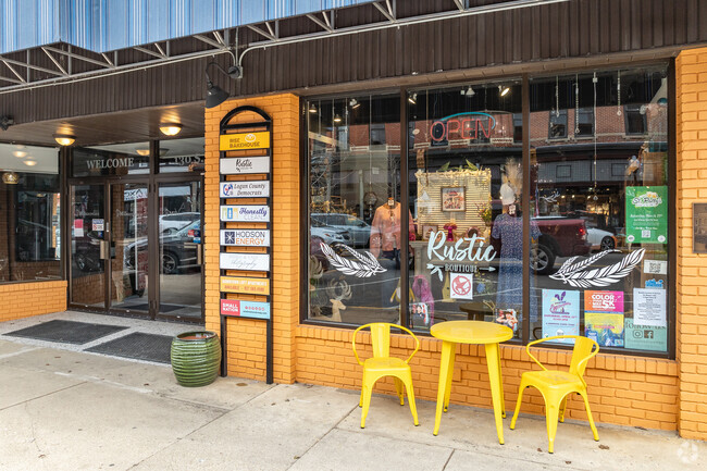 Downtown Bellefontaine is home to several mom-and-pop shops and restaurants.