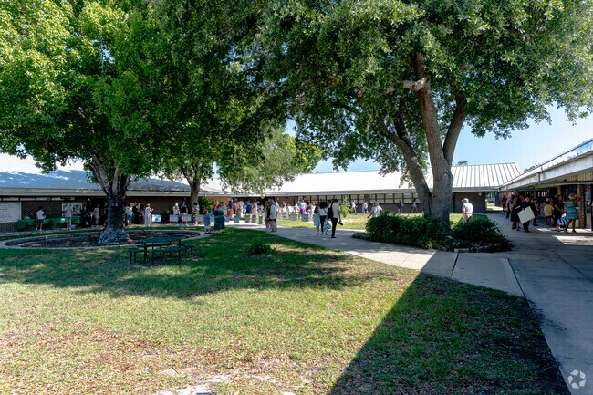 Pine Trails is home to Pine Trail Elementary School which earns good scores.