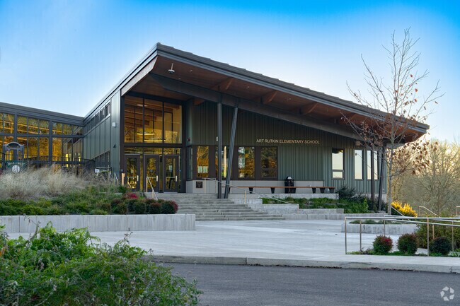 Students can attend Art Rutkin Elementary School, which newly opened in 2024.