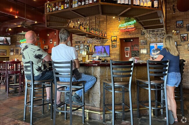 Montgomery's in Vail offers a full bar that locals flock to for custom drinks.