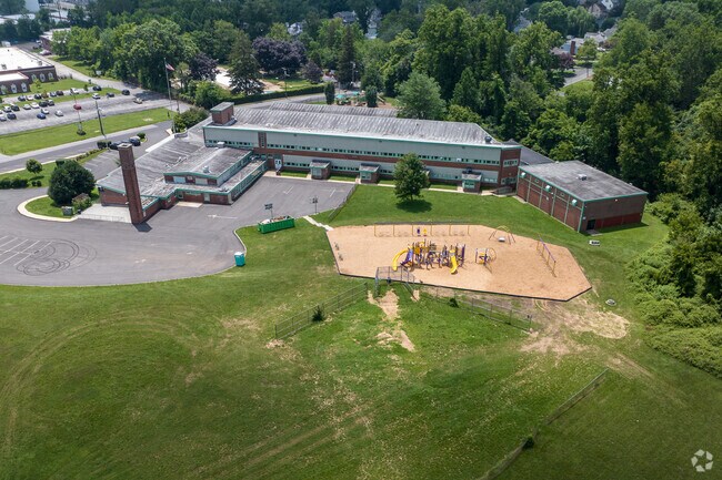 There is plenty of room for outdoor activities at Primos Elementary School.