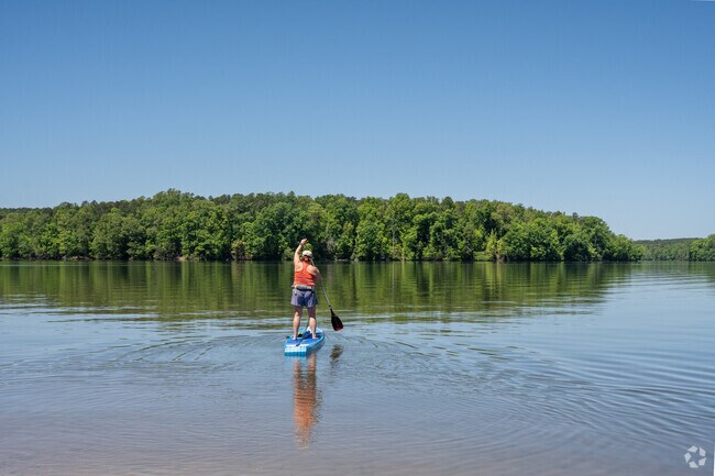 Whitehall residents can enjoy the tranquility of being out on Lake Brandt.