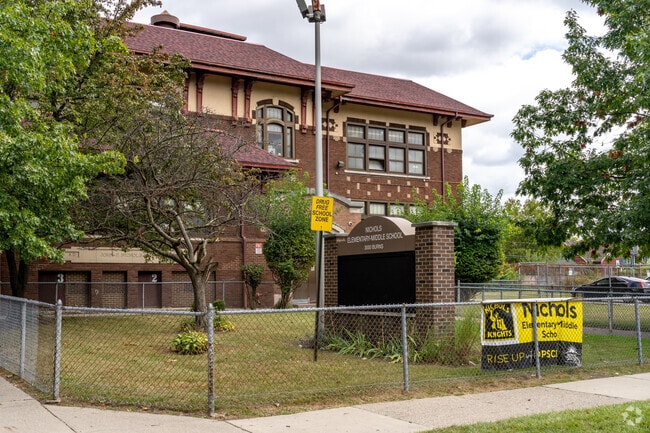 Nichols Elementary-Middle School boasts a student-teacher ratio of 19 to 1.