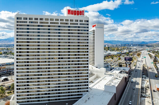 The Nugget is the main high-rise resort in the heart of downtown Sparks.