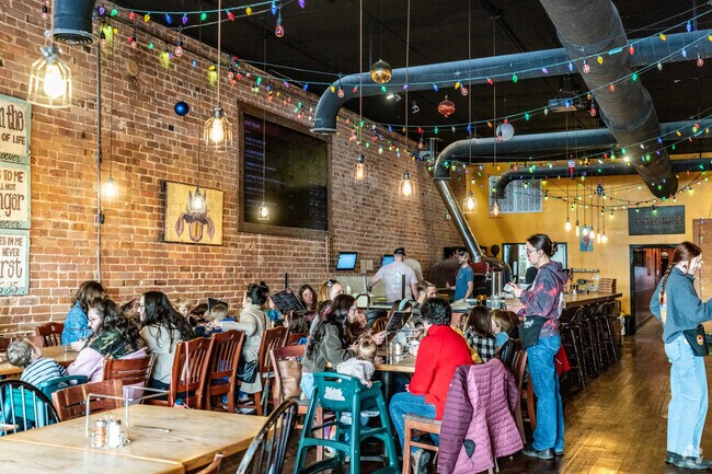 Zander’s Woodfired Pizza is a local favorite for wood fired pizza.