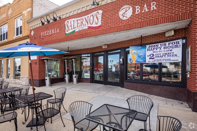 Salerno's Pizzeria serves Italian favorites in a cozy setting with wood decor.