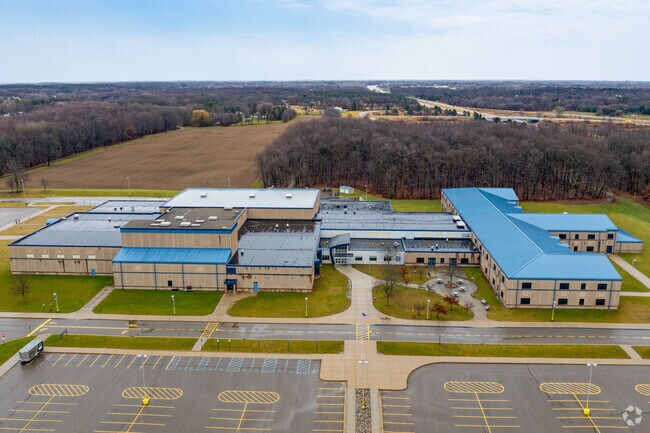 DeWitt High School focuses on students from 9-12.