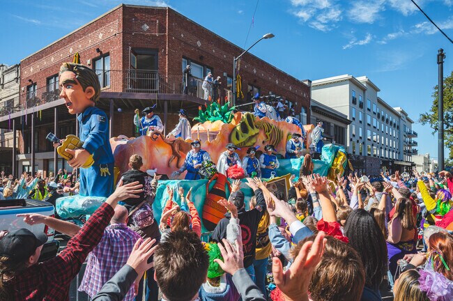Baltimore residents will enjoy the proximity to the annual Mardi Gras Parades.