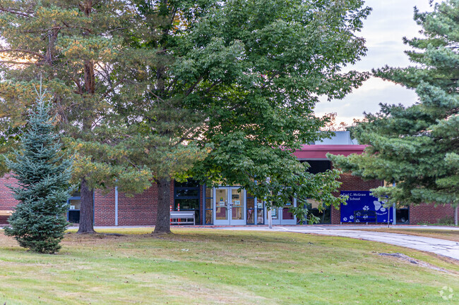 Earl C. McGraw School is highly rated in the town of Hampden.