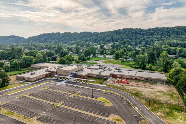 Adrian Burnett Elementary School sits between two picturesque ridges in North Knoxville.