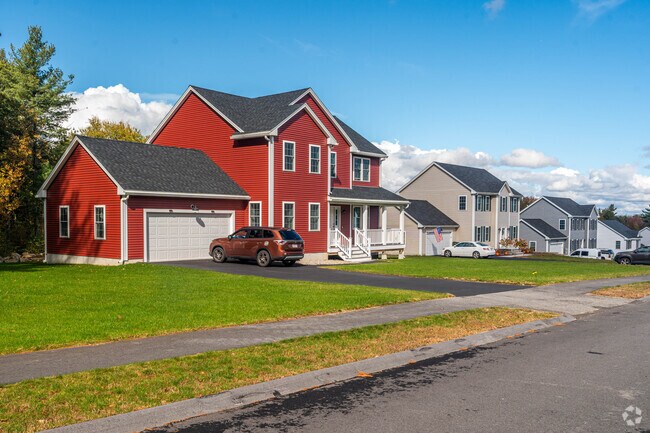 Houses of all shapes sizes and colors can be found in East Douglas.