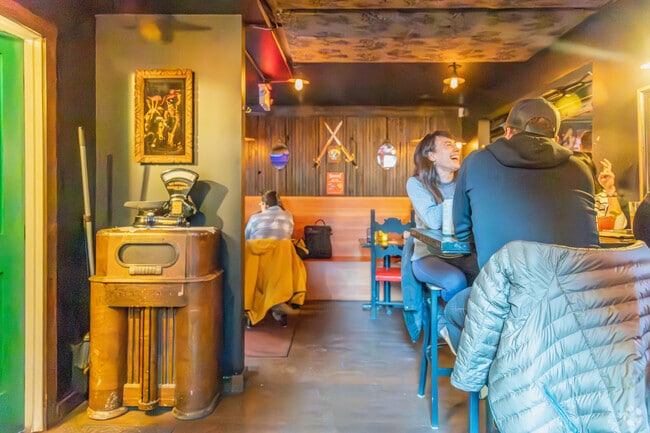 Friends and fun are nearly guaranteed when visiting The Toledo in Westlake on trivia nights.