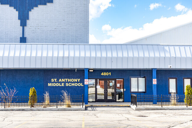 St Anthomy High School is a private middle and high school in Milwaukee, WI.