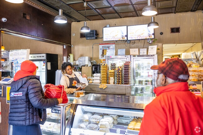 Brown Sugar Bakery near Chatham is a local favorite serving delicious cakes and sweets.
