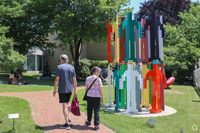 Spend the afternoon browsing through the sculpture garden in Downtown Portland.
