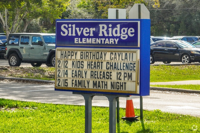 Silver Ridge Elementary School.
