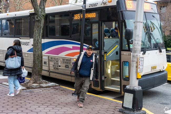 Public transit in Guttenberg provides easy access to nearby Hudson County areas.