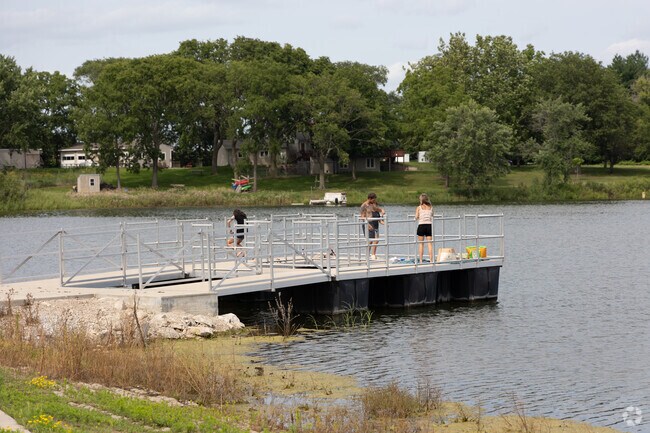 Riverview Recreation Area is frequented by Doe's residents.