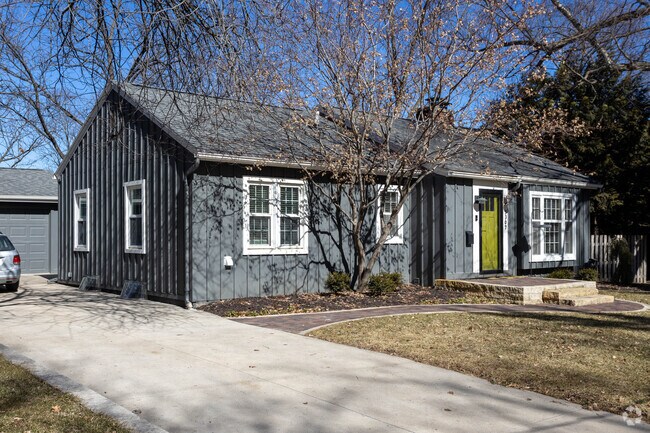 Greenwood offers a few smaller ranch style homes if you can find them.