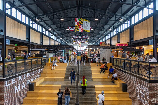 Lexington Market is a popular hub for a variety of cultures.