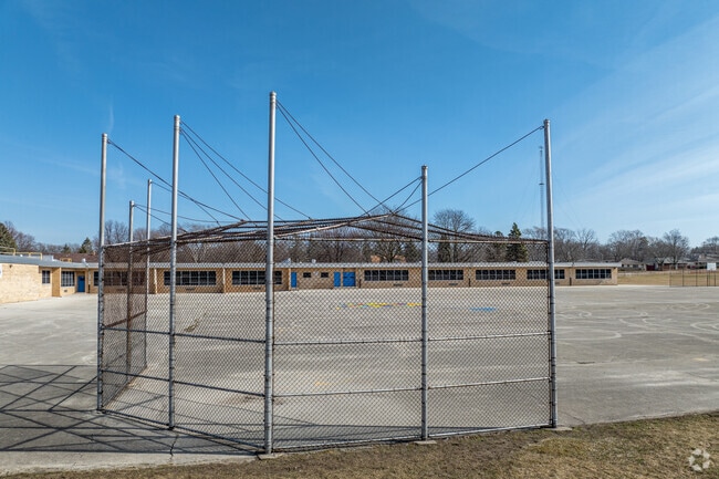 Students can play some kickball at Parkview School.