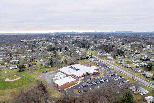 Myrtle H. Stevens School, school serves pre-k through 3d grade.