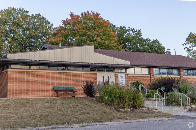 Aune Hall is Rochester's City Hall and it's shared by multiple neighborhoods including Valhalla.