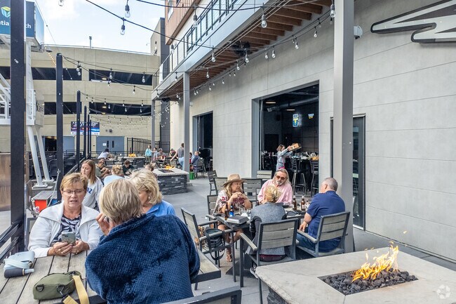 Enjoy great food and good times at Bar Down, perfect for friend gatherings near Eaglewood.