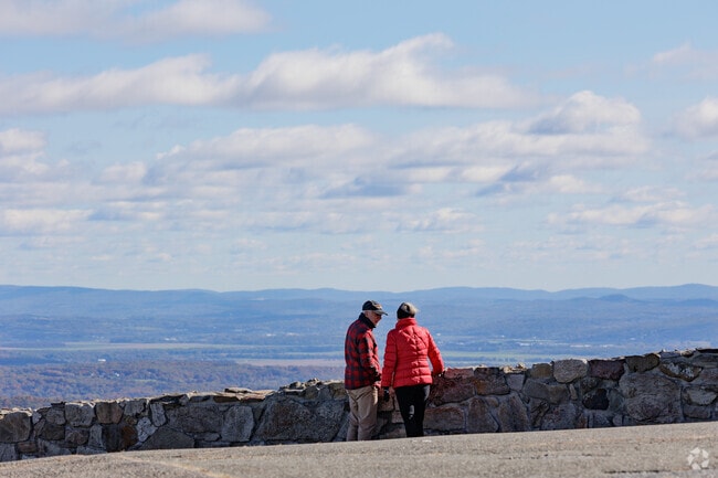 High Point State Park near Sparta offers stunning views and outdoor activities.