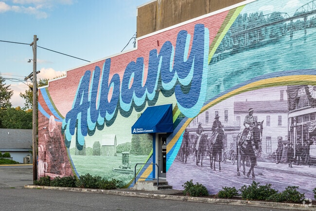 North Albany is an evergreen suburb starting as a lumber town turned into idyllic living.