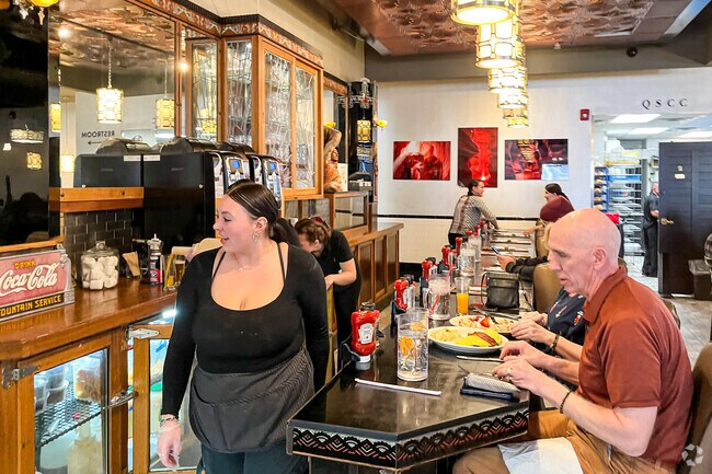 TRUreligion Pancake and Steak House is conveniently located near the Old Orchard neighborhood.