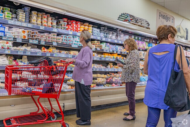 Make a stop at Trader Joes for your healthy selection of grocery shopping.