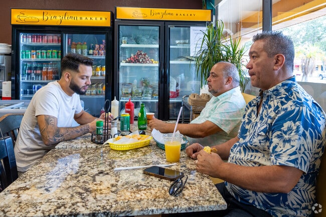 The Brazilian Bakery is always packed with customers during the breakfast and lunch rushes.