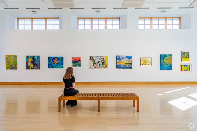 The Black Rock Center for the Arts holds free seasonal exhibits that  in Germantown.