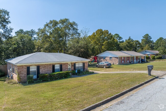 Ranch style homes are in abundant supply in the Meadowbrook area.